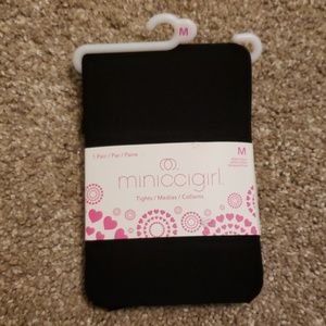 Free with purchase! Minicci black tights